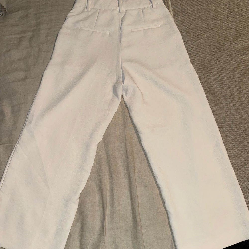 Aritzia Cream Trousers